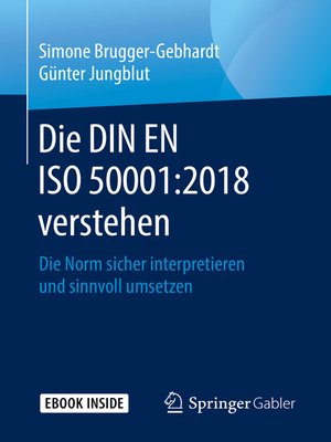cover image of Die DIN EN ISO 50001
